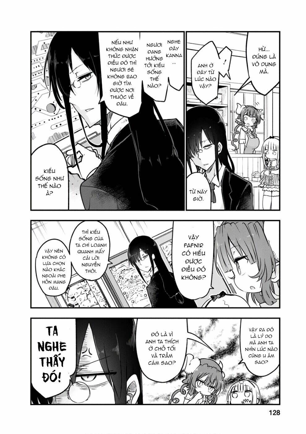 cuộc sống trả ơn của nàng rồng tohru! chapter 67: \"kanna và phe phái\" - Next chapter 68: \"kobayashi và chuyện kiêng rượu\"