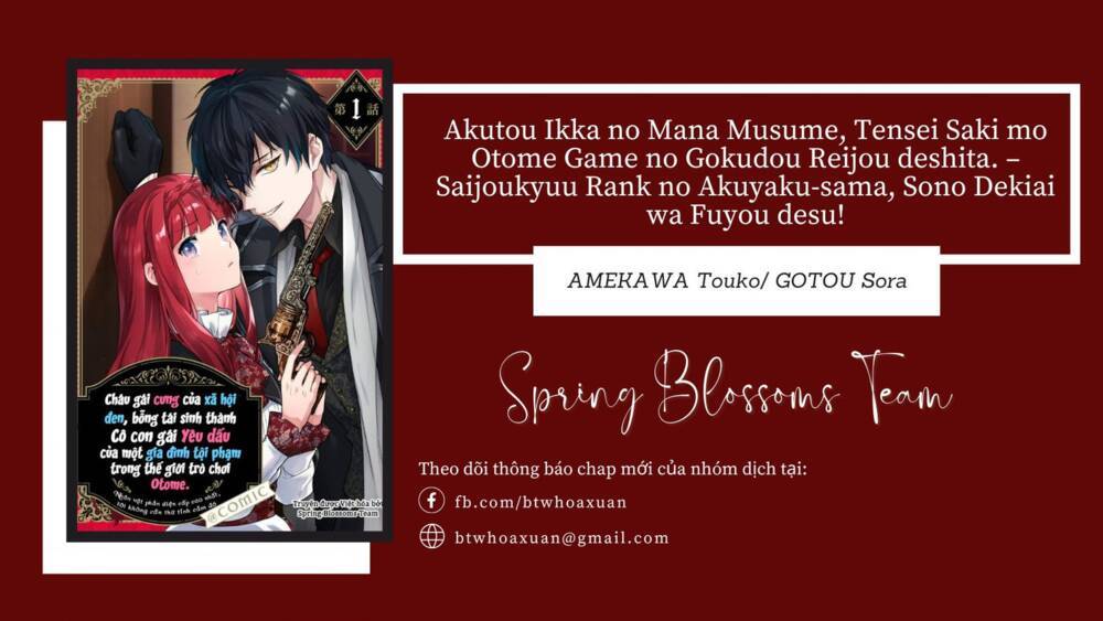 akutou ikka no mana musume, tensei saki mo otome game no gokudou reijou deshita. – saijoukyuu rank no akuyaku-sama, sono dekiai wa fuyou desu! chương 14 - Next Chương 15